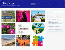 Tablet Screenshot of guazuvira.com